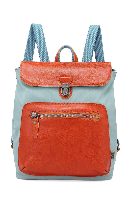 Valley Trail Coated Canvas Backpack